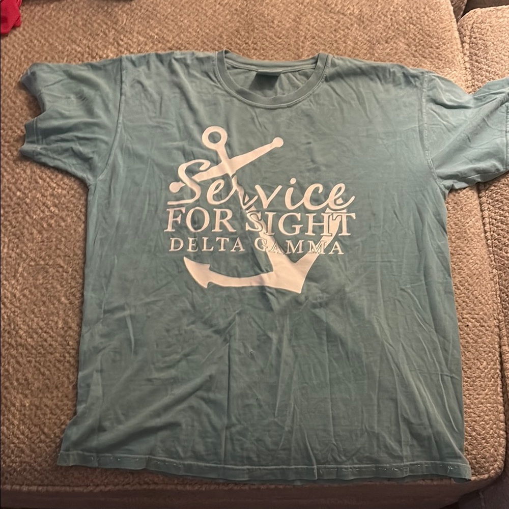 Delta Gamma Blue Graphic T-Shirt